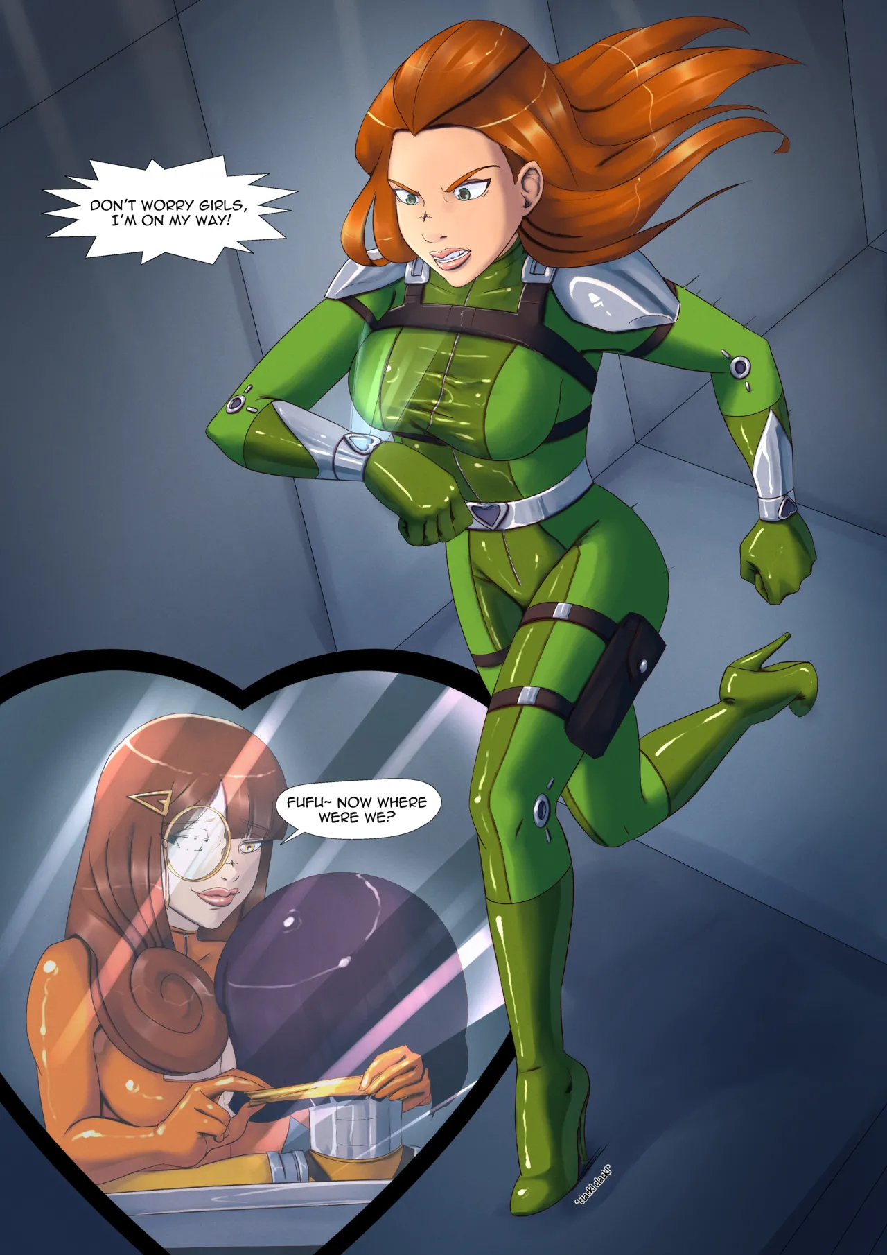 Totally Spies Sam's Downfall page 8 full