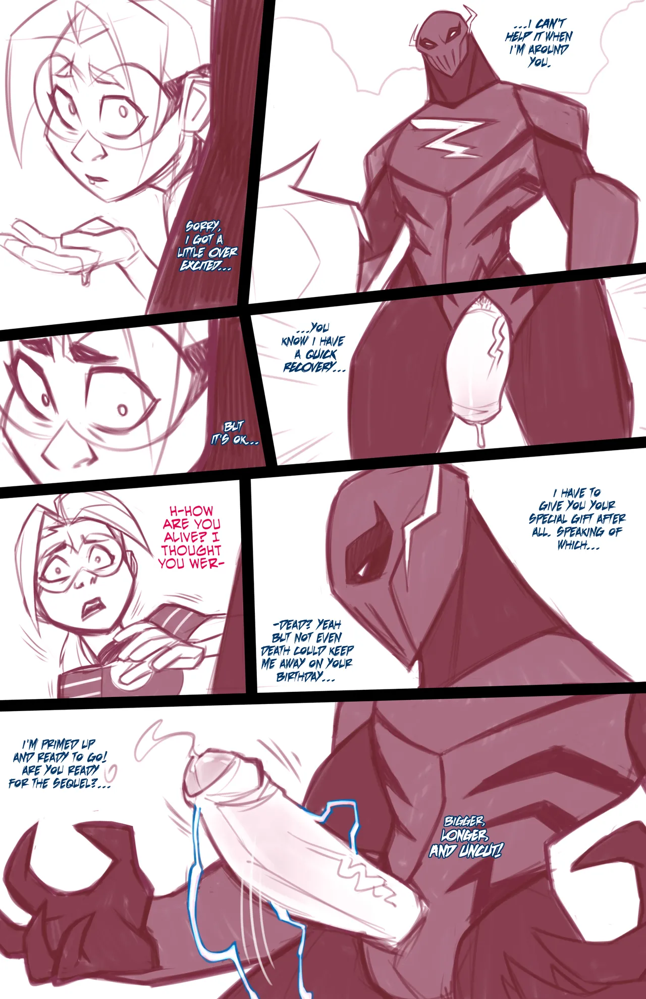 Dc Comics - Jessie Quick &amp; Zoom page 2 full