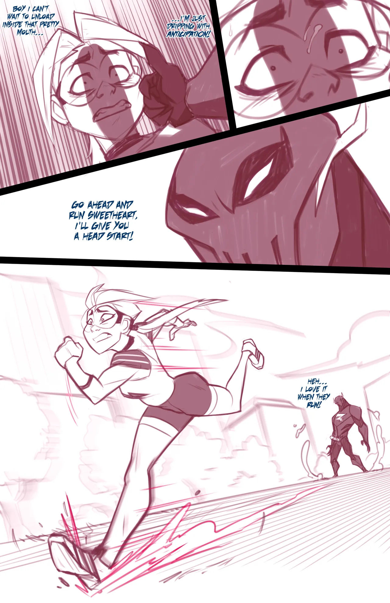 Dc Comics - Jessie Quick &amp; Zoom page 3 full