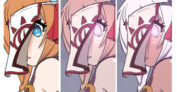 ペコリーヌの操り人形巫女化差分