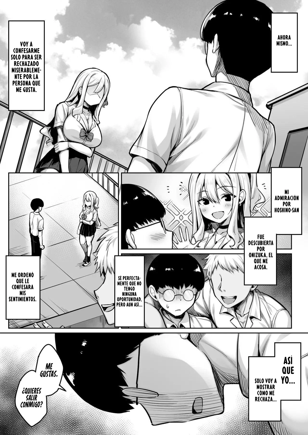 InCha no Boku ga Pure na YouGal to Koibito ni natte Icha Love Hatsu Ecchi suru Hanashi｜Cómo un Nerd como Yo Se Hizo Novio de una Gal Pura y Tuvimos Nuestra Primera Vez Llena de Ternura y Afecto page 2 full