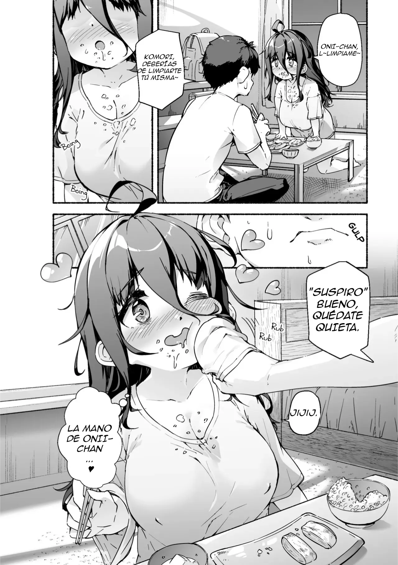 Munemori Komori no Kyoudai Seikatsu｜Munemori Komori y la Convivencia Sexual con Su Hermano -Quiero Tener Sexo con Onii-chan-｜ page 4 full