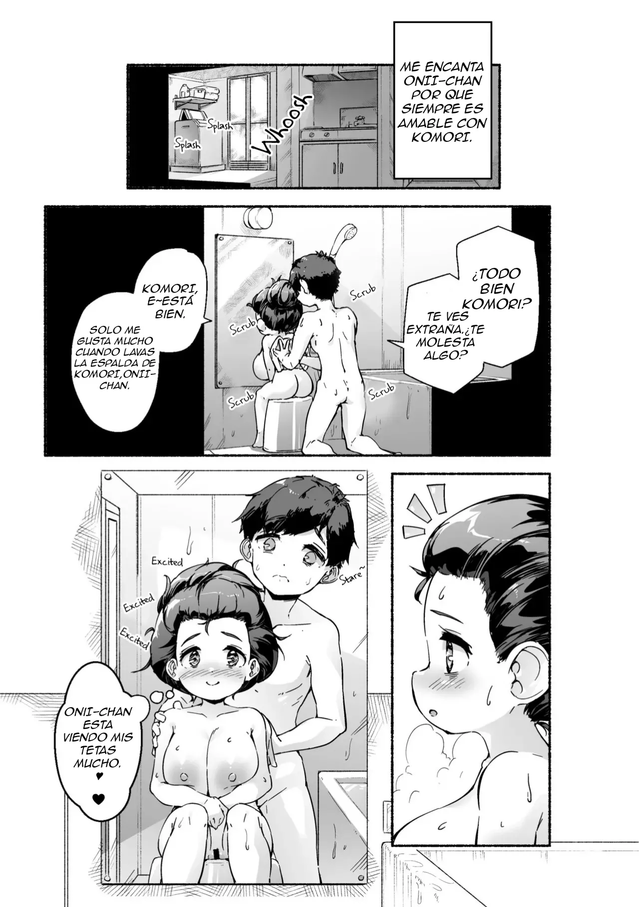 Munemori Komori no Kyoudai Seikatsu｜Munemori Komori y la Convivencia Sexual con Su Hermano -Quiero Tener Sexo con Onii-chan-｜ page 9 full