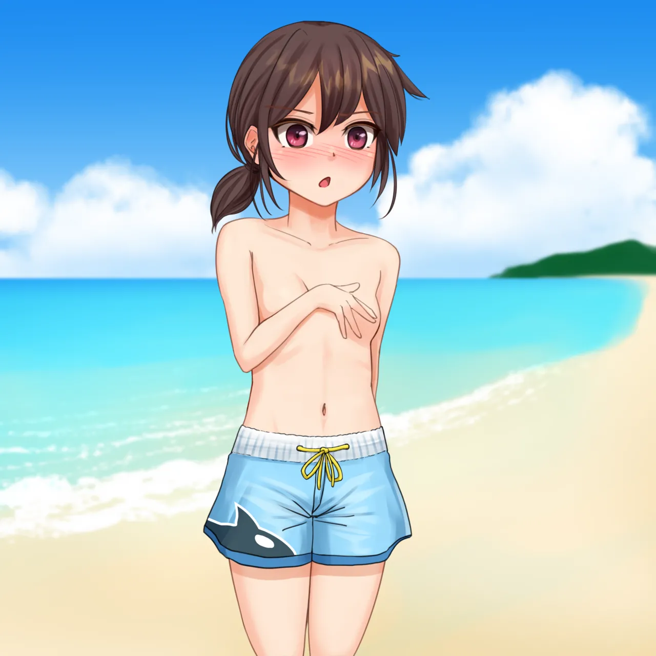 Natsuda! Umida! Otoko Mizugi Challenge! page 2 full