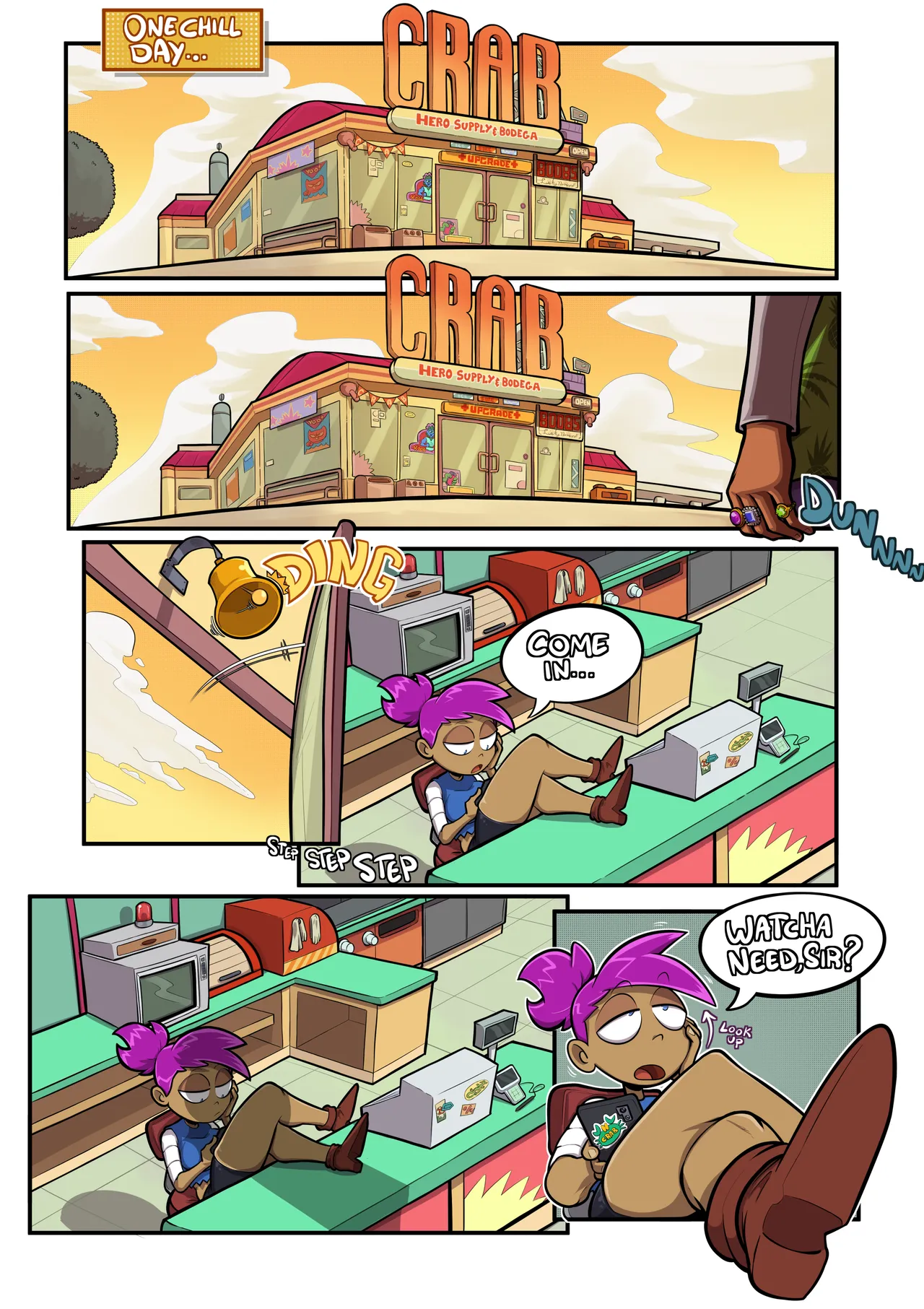 Enid has a Special Visit page 2 full