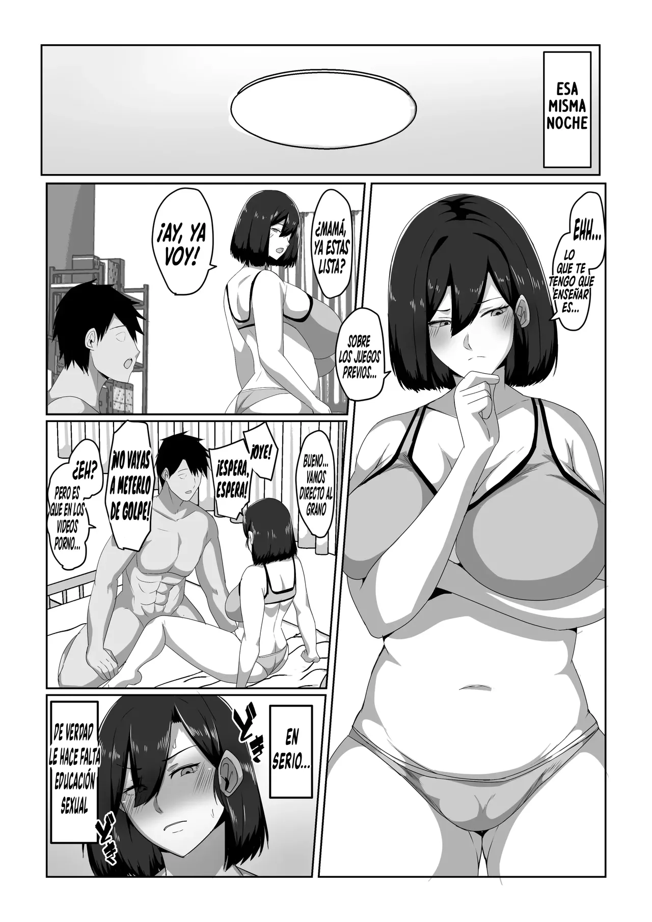 Boshi Seikyouiku Gimu-ka Houan Shimosato-ka｜Proyecto de Ley para la Educación Sexual Obligatoria para Madre-Hijo - Familia Shimosato page 7 full