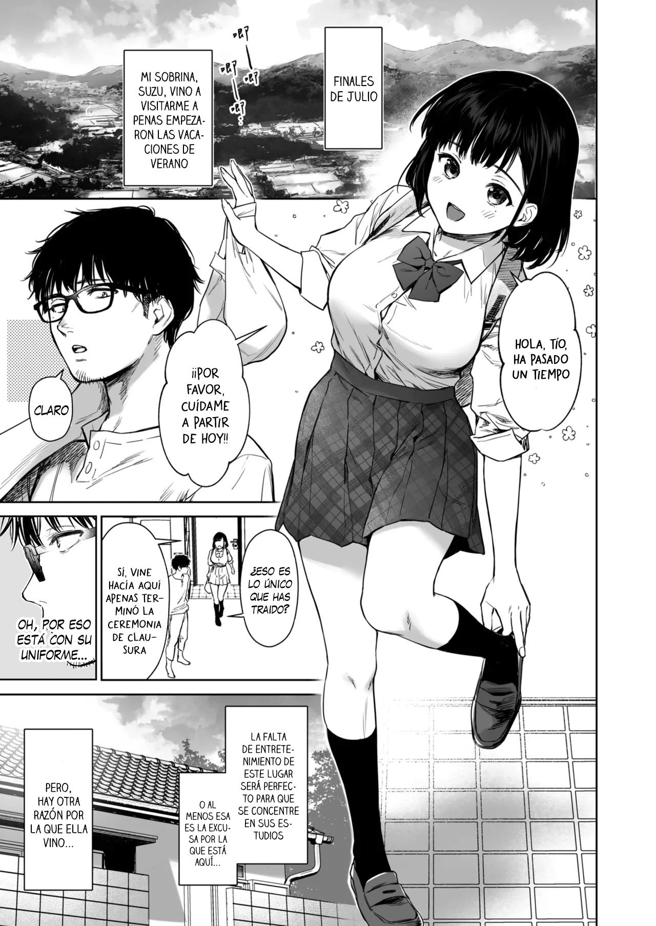 Toaru Natsu, Mei to Futarikiri. - Un verano... Solo con mi sobrina. page 3 full