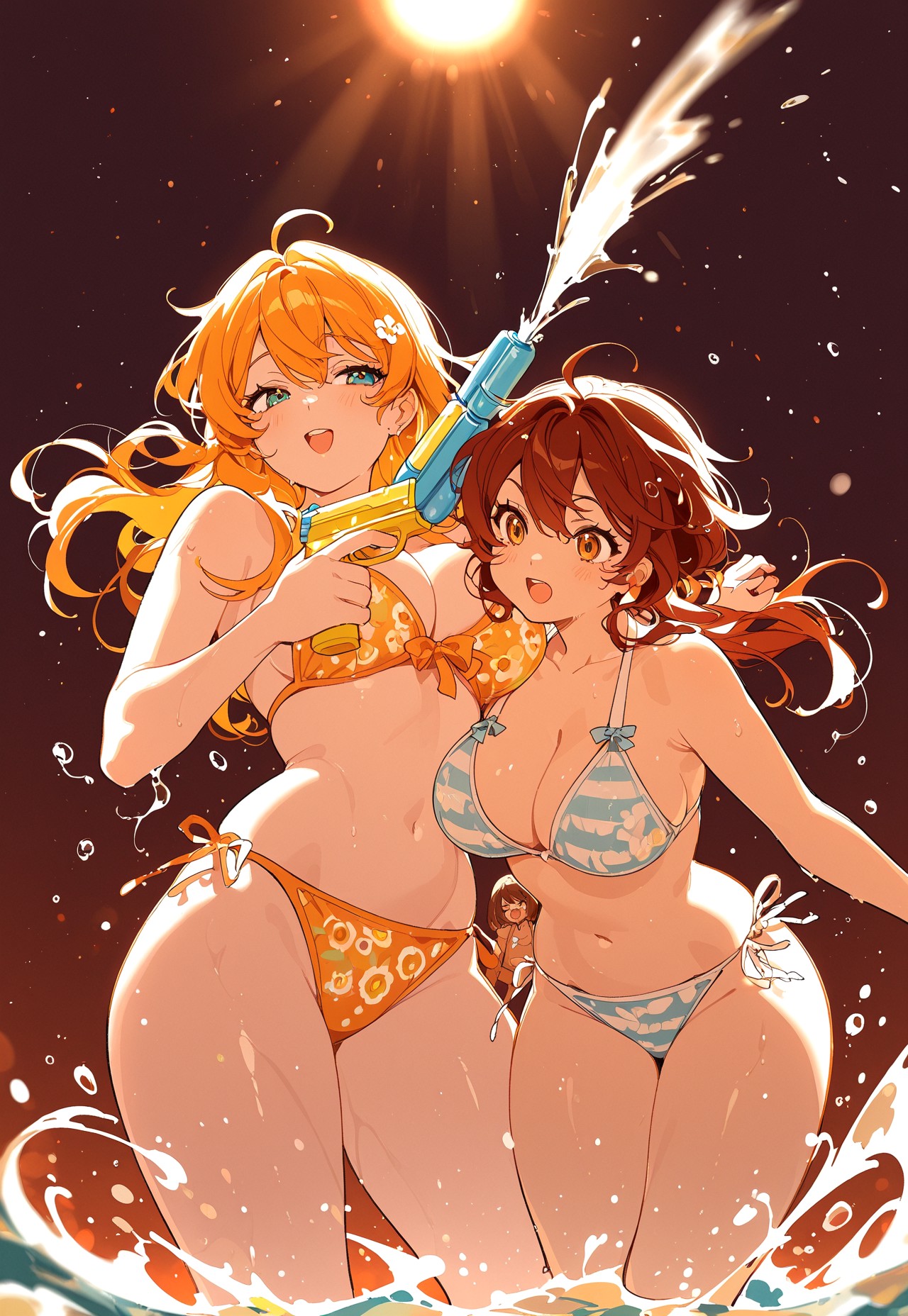 WATER GUN POV – DRENCHED CURVY GIRLS page 4 full