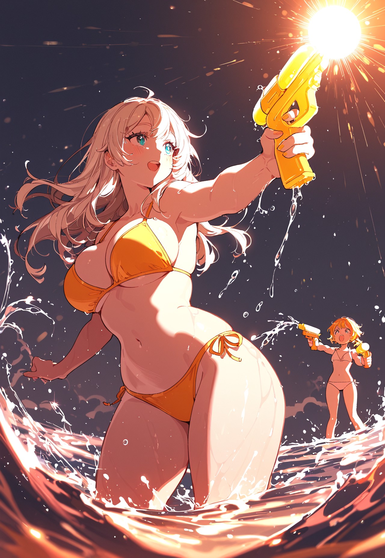 WATER GUN POV – DRENCHED CURVY GIRLS page 8 full