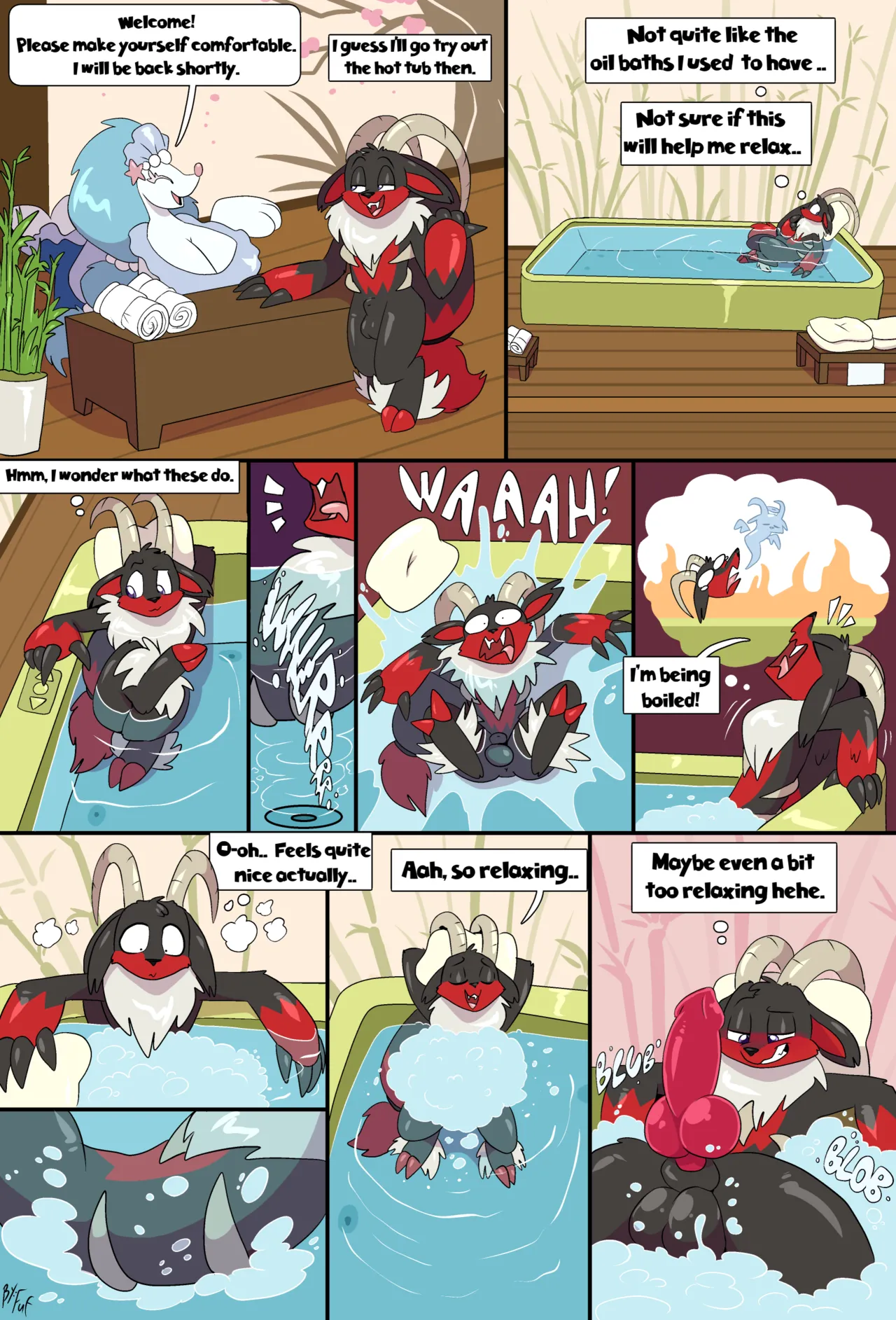 Incineram's Spa Day page 1 full