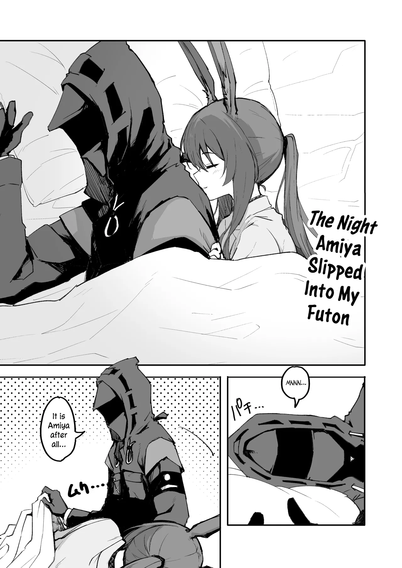 Amiya ga Futon ni Haitte Kuru Hanashi. | The Night Amiya Slipped Into My Futon. page 2 full