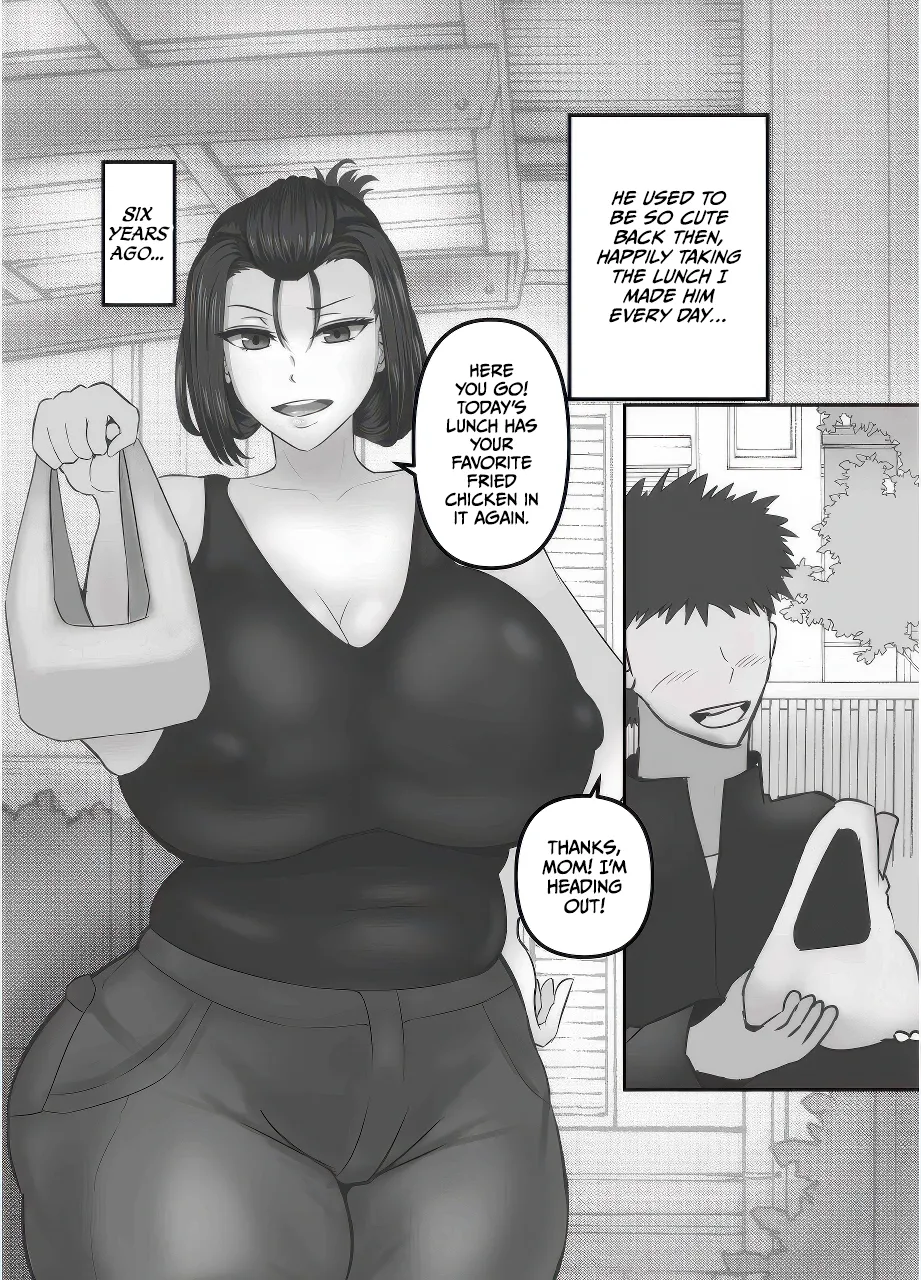 Musuko wo Dekiaisuru Kyonyuu Haha wa Yokkyuufuman page 6 full