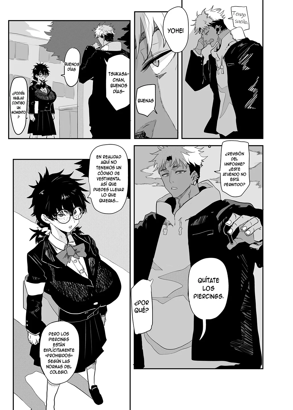 Uesugi Tsukasa wa Kaihatsu sareteiru／Fuyu｜Uesugi Tsukasa está en desarrollo／Invierno page 6 full