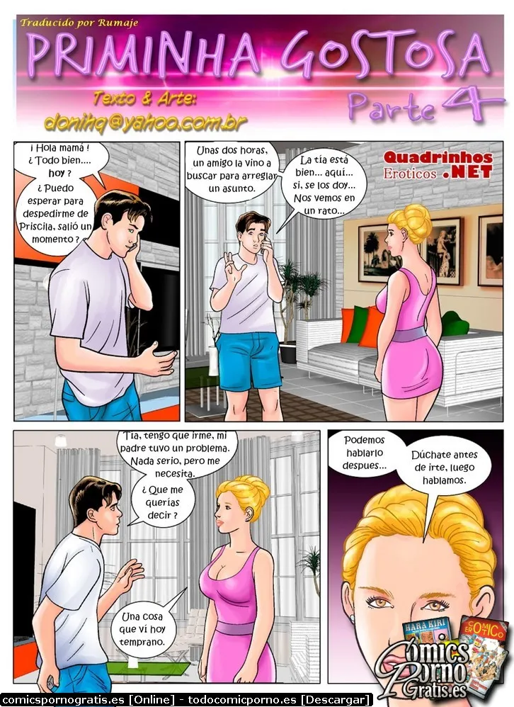 Priminha Gostosa / Primita Caliente #4 page 1 full
