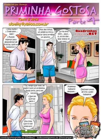 Priminha Gostosa / Primita Caliente #4 cover