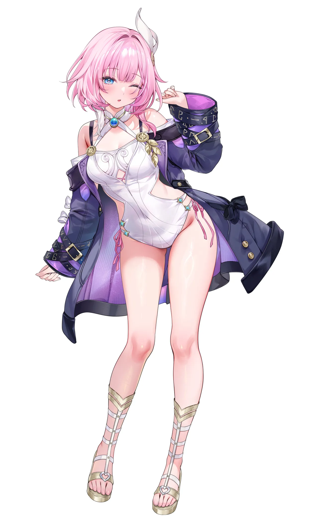 Swimsuit Cyrene ❤️昔漣 水着 ❤️ page 10 full