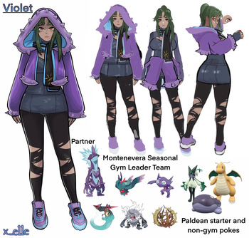 Violet cover