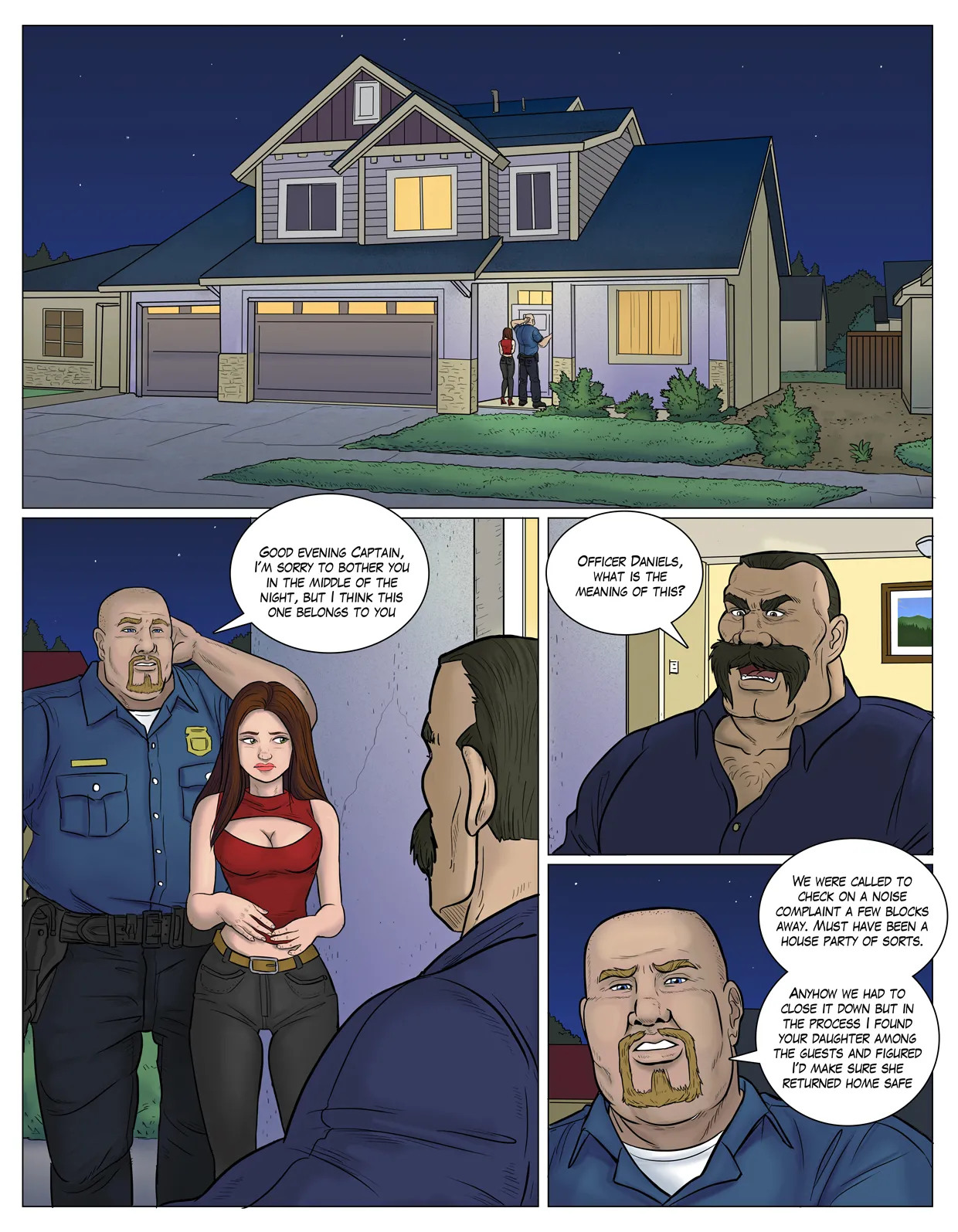 Dina's Curfew page 1 full