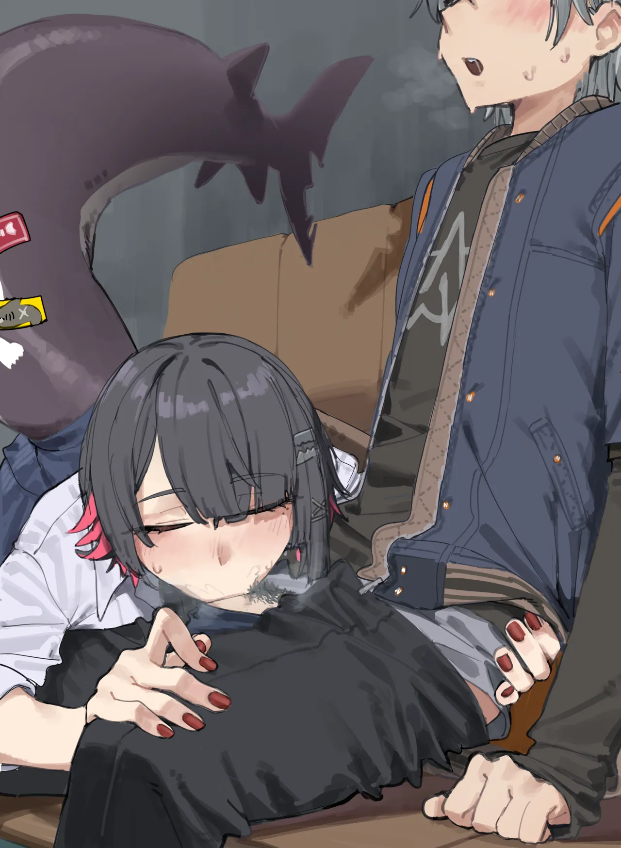 アレンは昼寝しに来ただけなのに、まさかの3P。 page 5 full