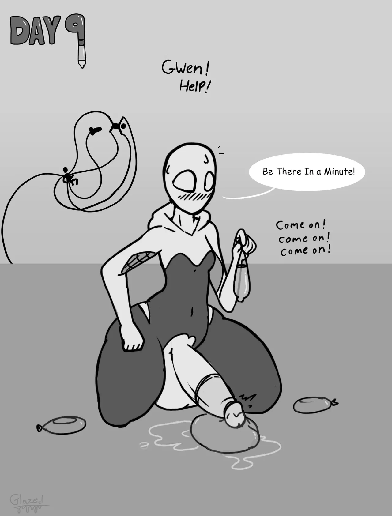 Spider-Gwen No Nut November page 9 full