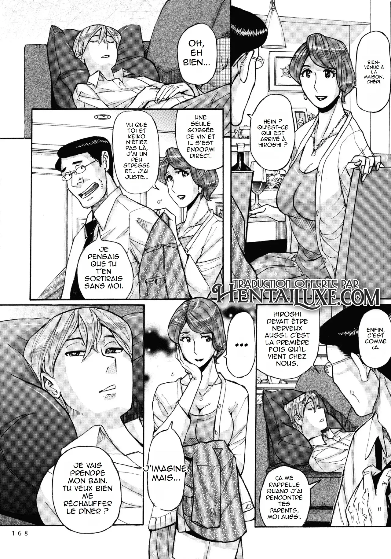 Nishida Ke no Himegoto Ch. 1 | Le secret de la famille Nishida Ch. 1 page 8 full