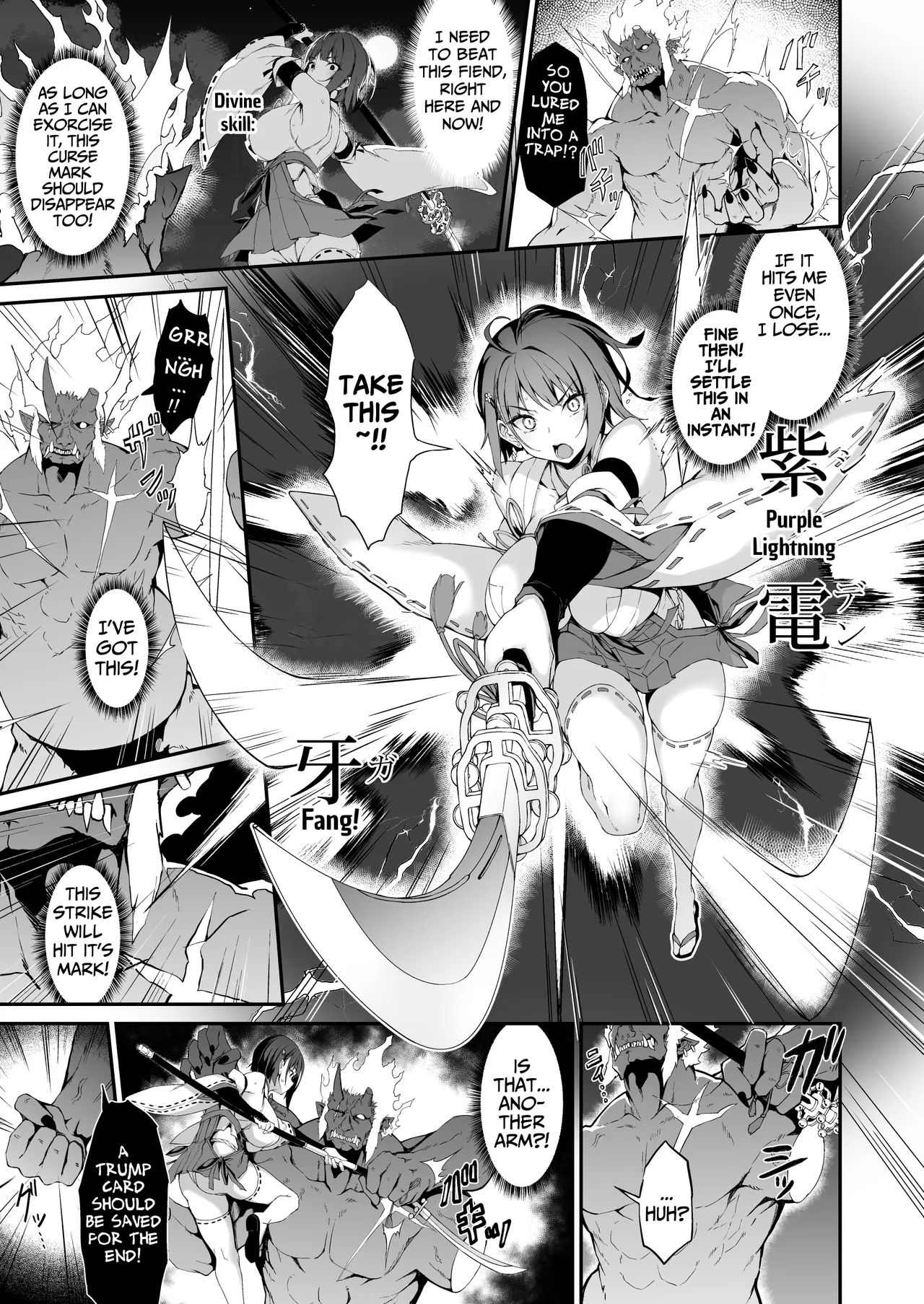 Reijoku no Ikusamiko | The Battle Shrine Maidens of Humiliating Servility page 8 full