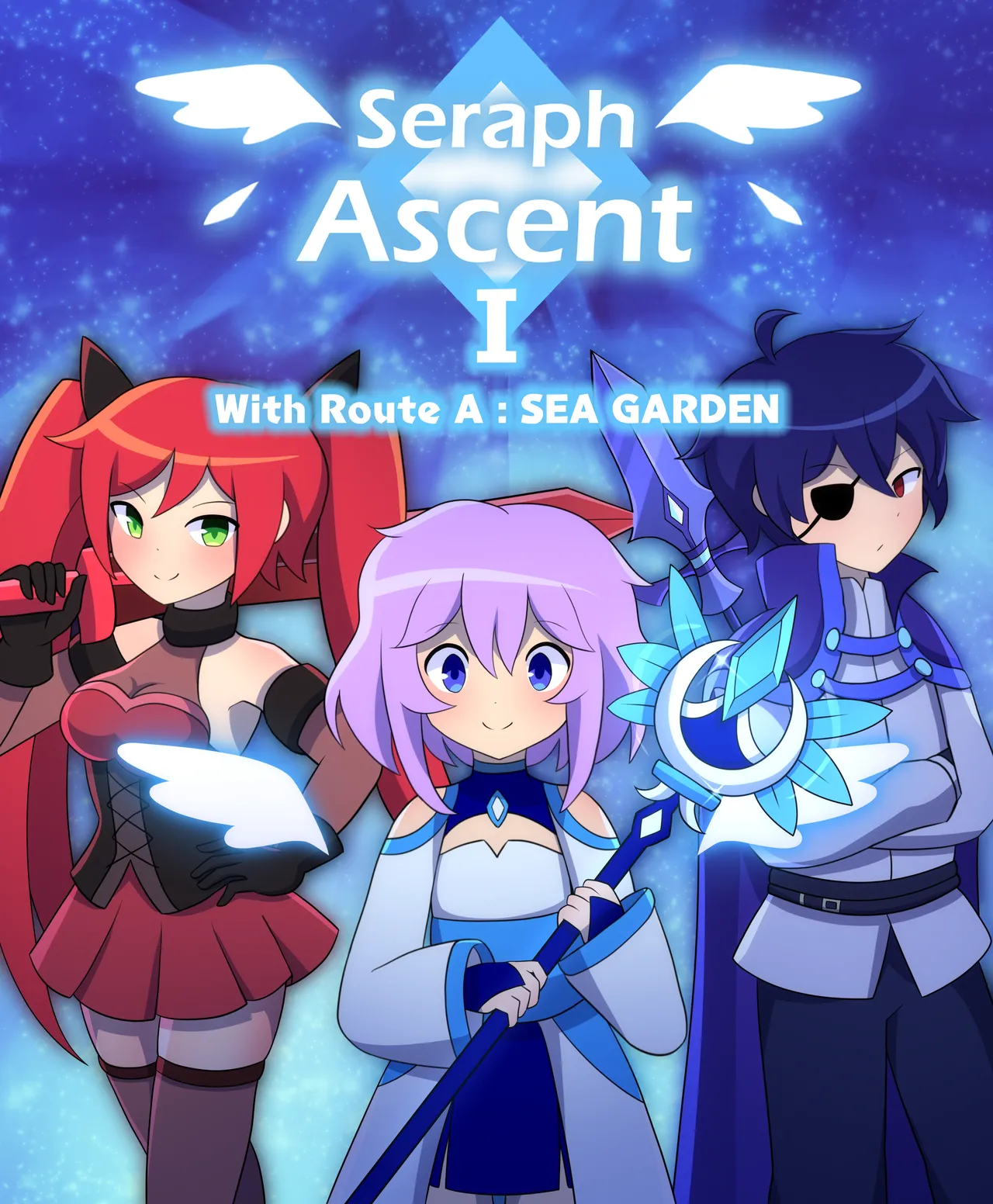 Seraph Ascent Chapter 1 With Route A : SEA GARDEN page 1 full