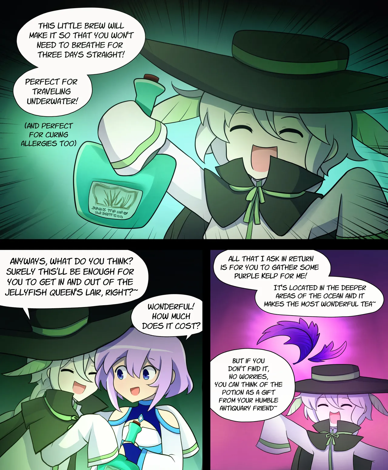 Seraph Ascent Chapter 1 With Route A : SEA GARDEN page 5 full