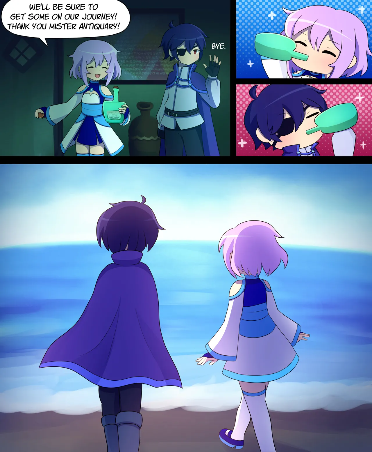 Seraph Ascent Chapter 1 With Route A : SEA GARDEN page 6 full