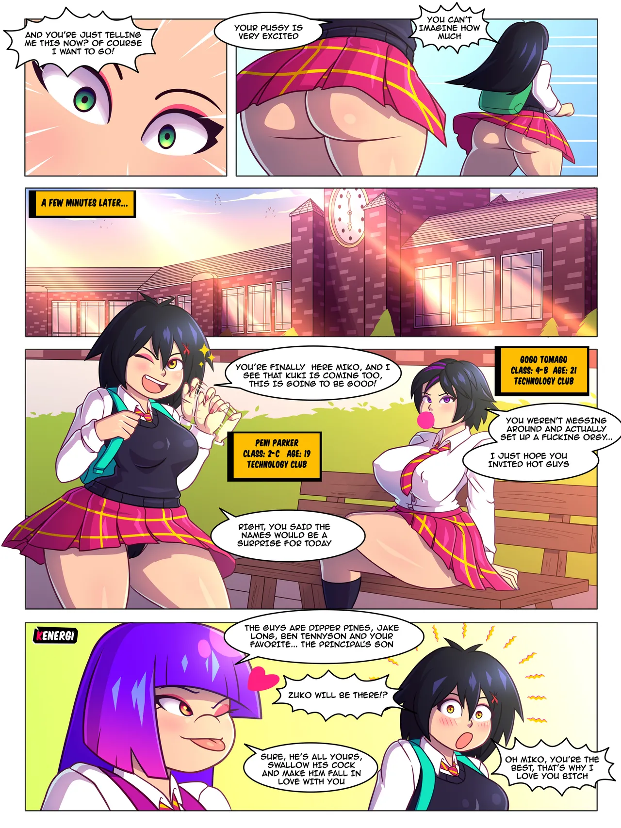 Toonworth Academy page 3 full