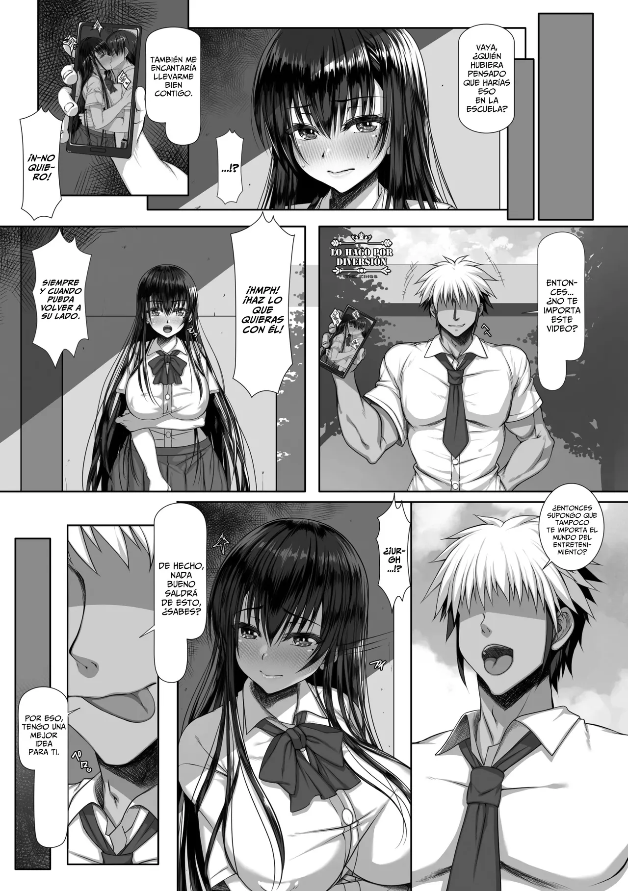 Yarichin Yarou Shika Shiranai Mesu no Kao｜Un Rostro Femenino Que Solo Los Bastardos Lo Conocen page 8 full