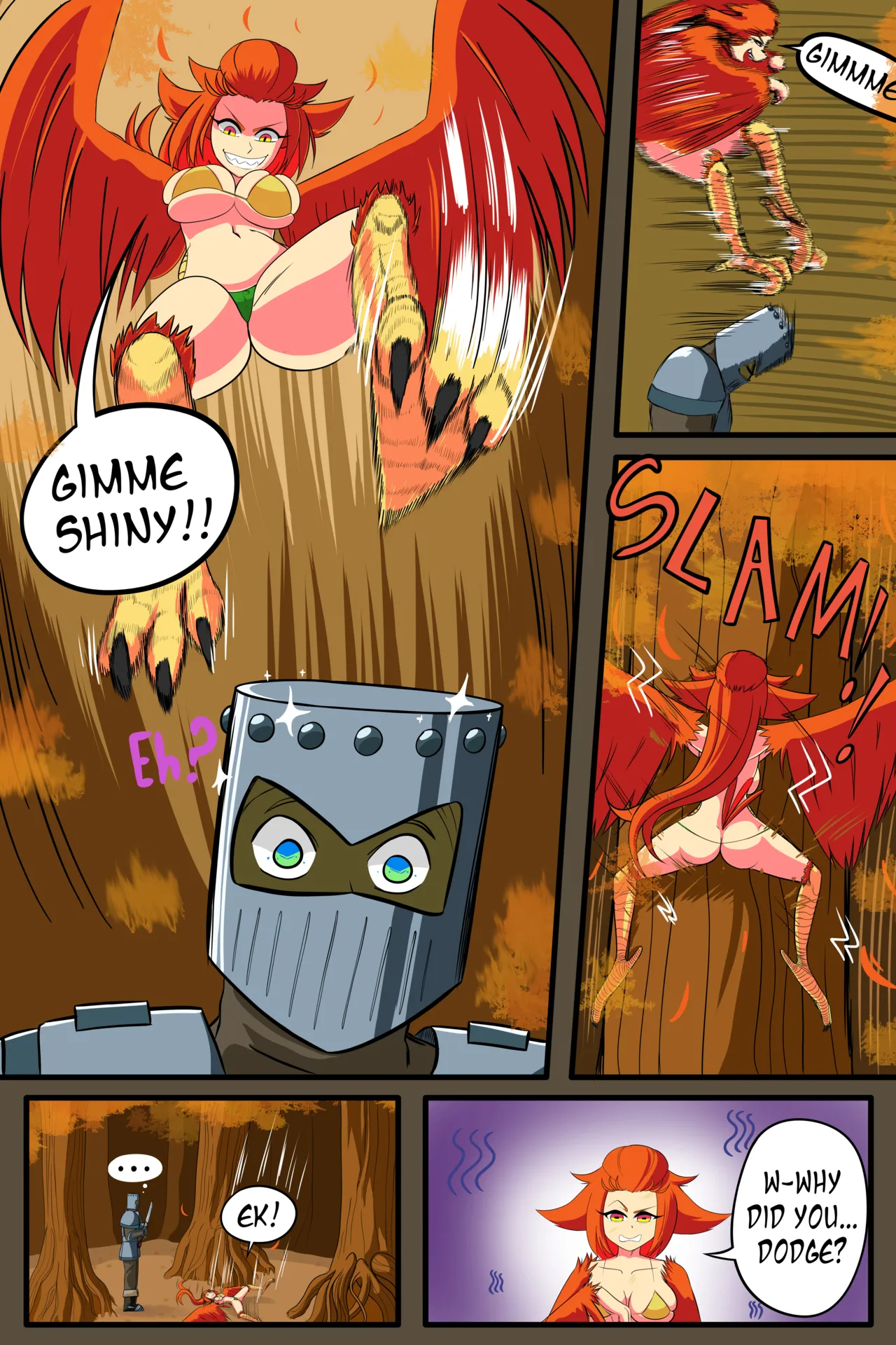 The Hero and the Lvl. 1 Harpy page 5 full