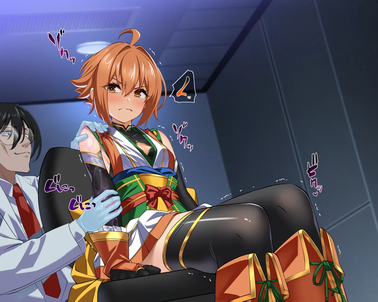 怪我をさせたお詫びに火翠が医者からエッチなマッサージを受ける… page 4 full