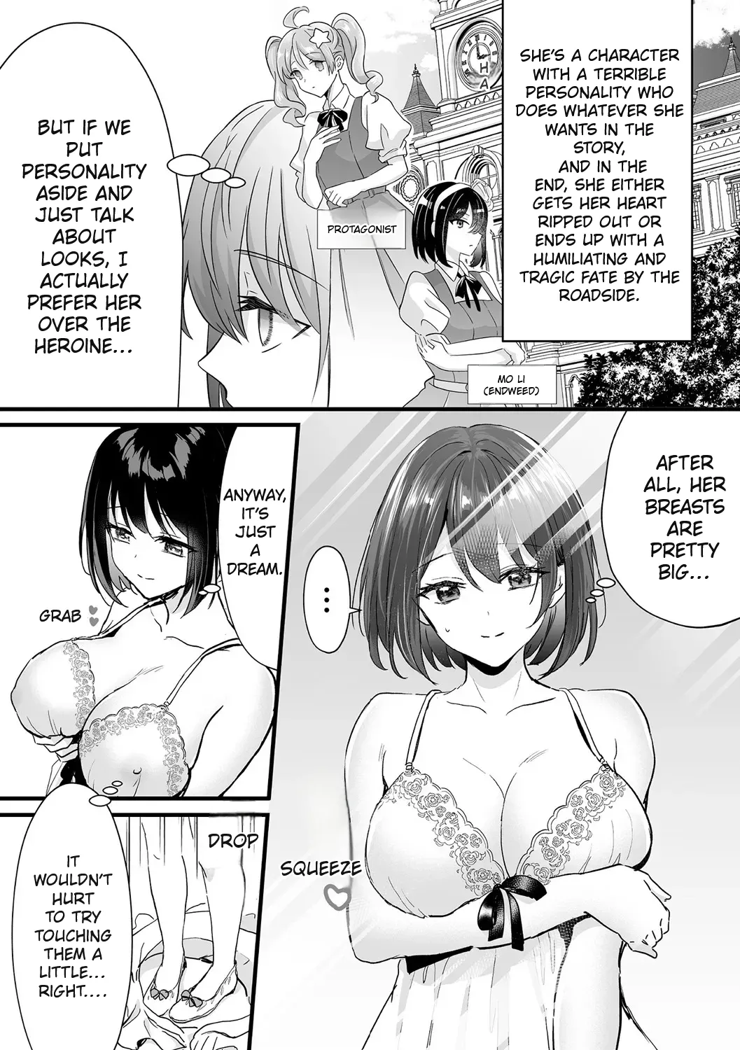 To Survive, the Villainess Has No Choice but to Seduce the Protagonist page 4 full