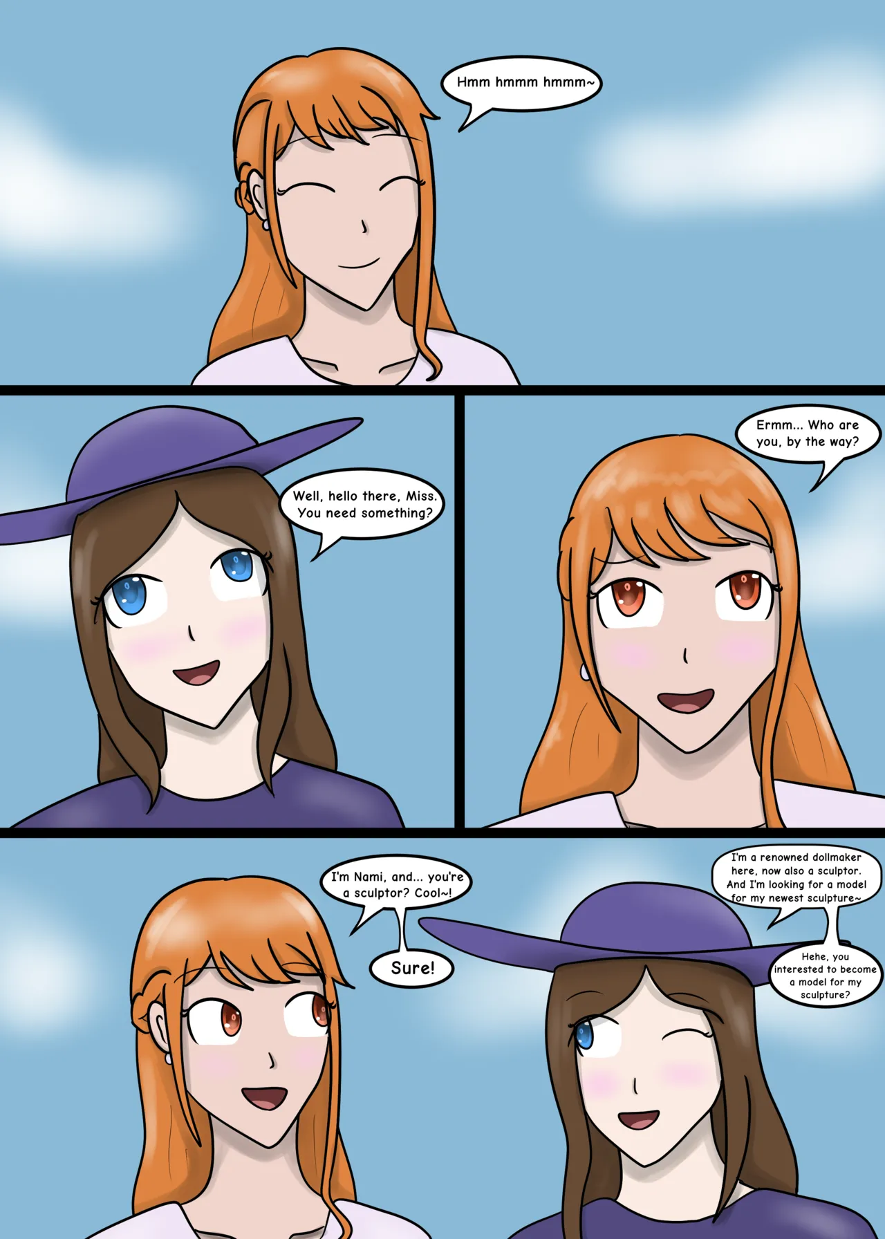 Nami March '24 Monthly Artwork page 1 full