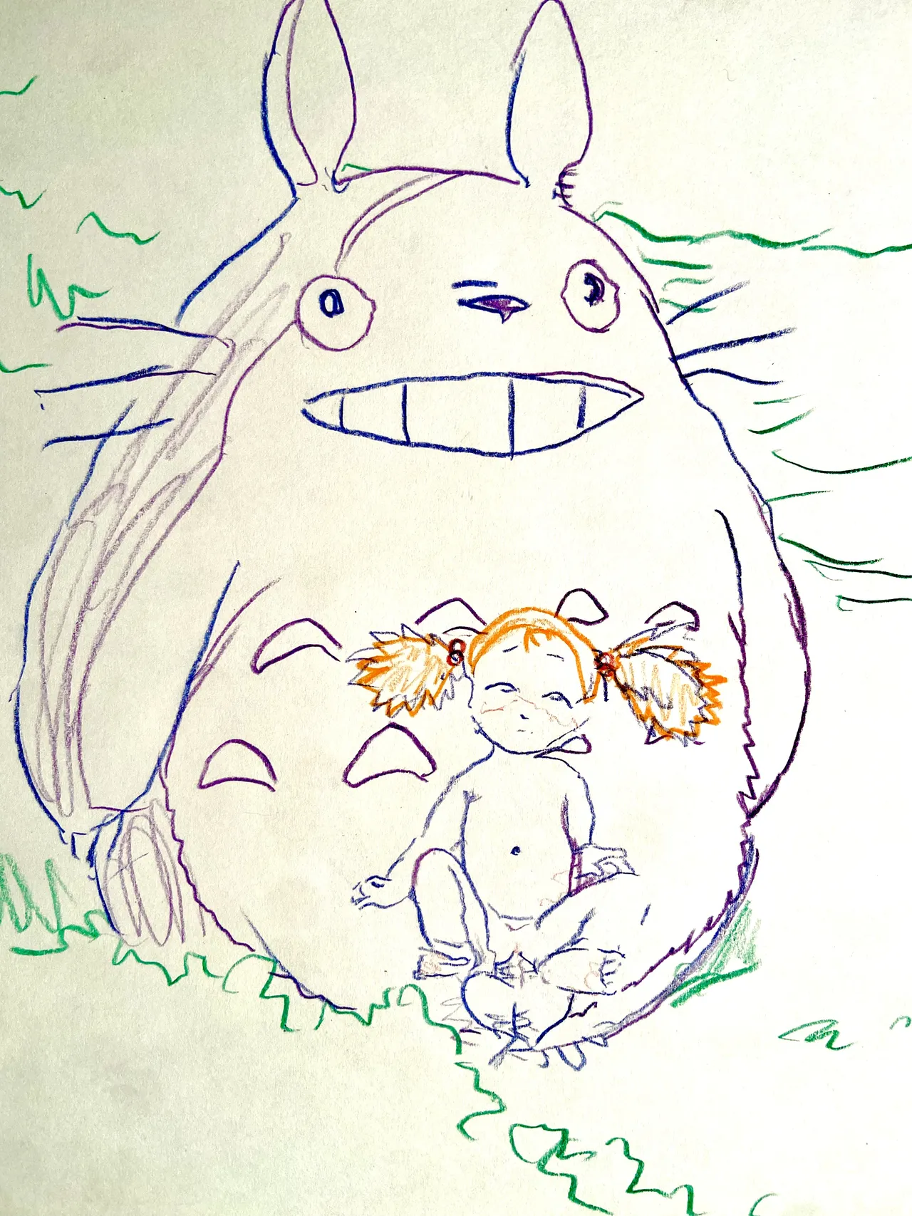 My neighbor Totoro fanart page 6 full