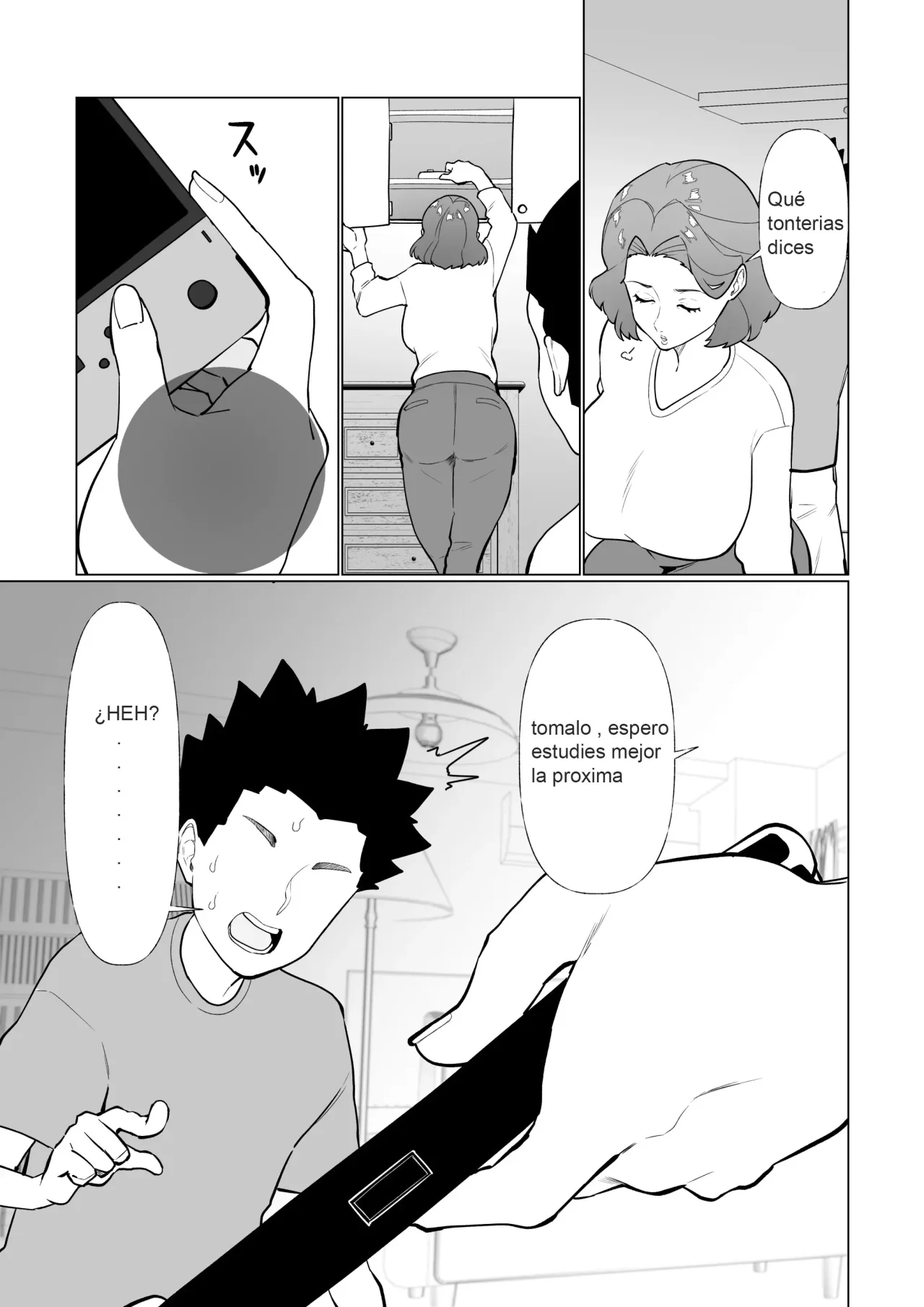 Saimin Mama, Warugaki Musuko to Issho! ｜¡Mamá Hipnotizada y el Hijo Travieso!    por ~~ Mangas  - mind control ~~ page 6 full