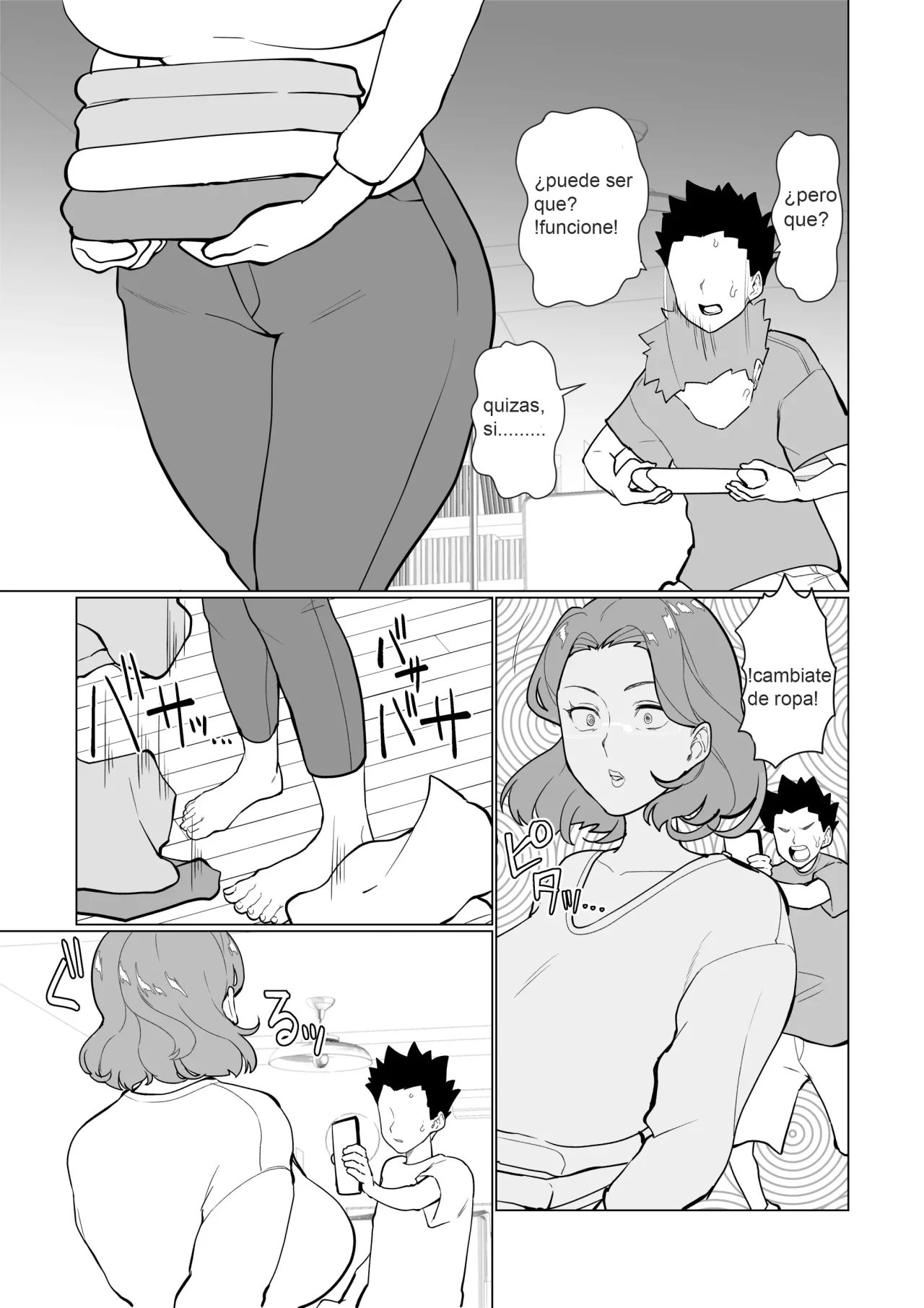 Saimin Mama, Warugaki Musuko to Issho! ｜¡Mamá Hipnotizada y el Hijo Travieso!    por ~~ Mangas  - mind control ~~ page 7 full
