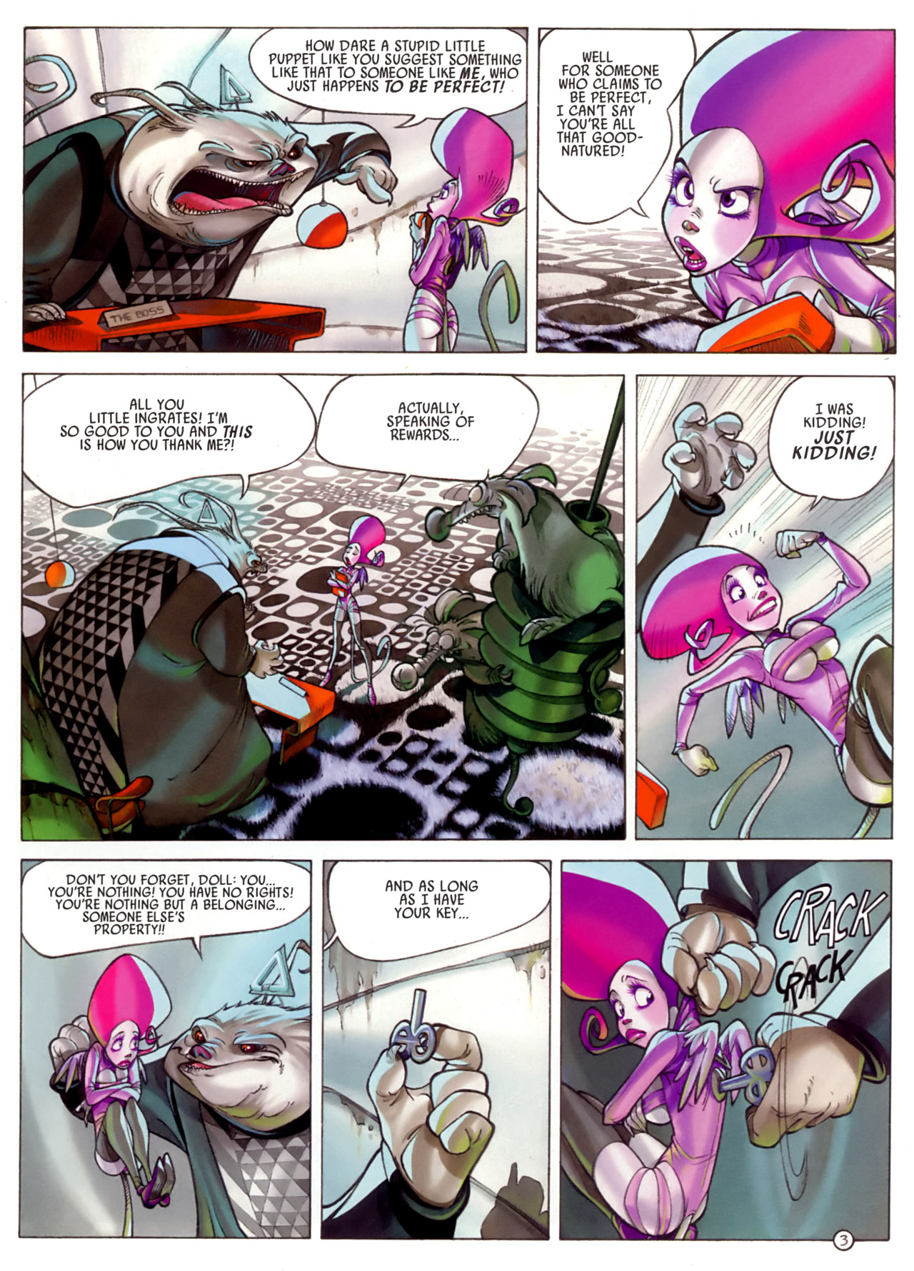 Sky Doll #1: The Yellow City page 9 full