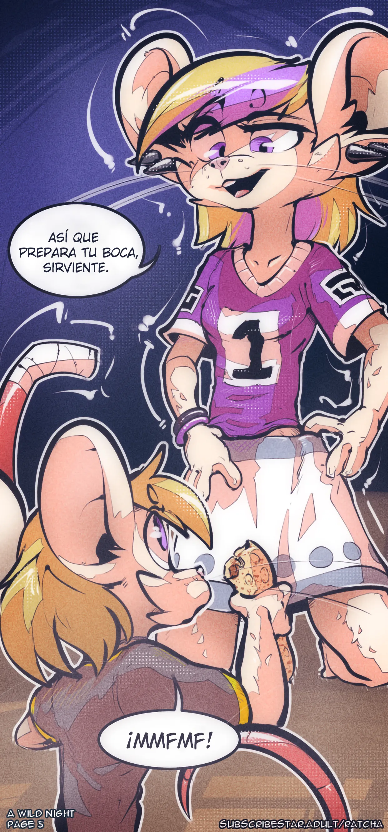 A Wild Night page 5 full