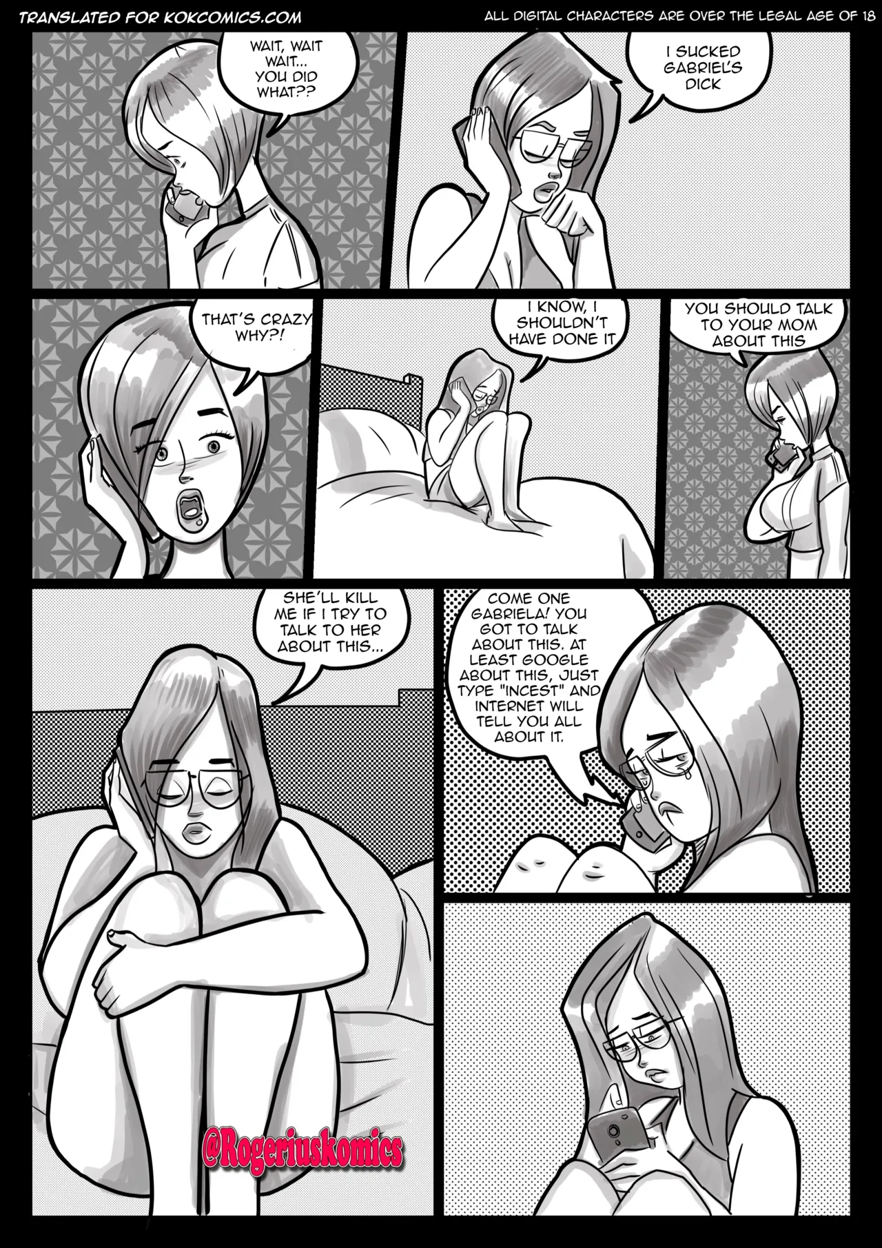 Gabriel &amp; Gabriela - Brother's Love Chapter 2 page 3 full