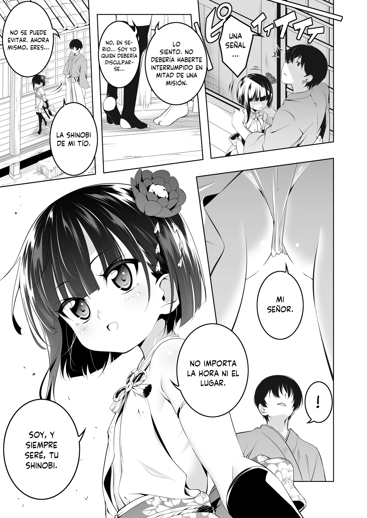 Koushoku no Chuugi Kunoichi Botan Ni | Botan, La Kunoichi Lujuriosamente Leal 2 page 4 full