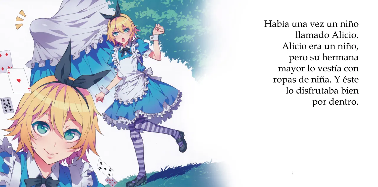 Yoiko no Sukebe Douwa Series 2 Fushidara na Kuni no Alice | Cuentos Infantiles para Niños Bien Puercos 2 ~Alicio en el País de las Macizorrillas~ page 2 full