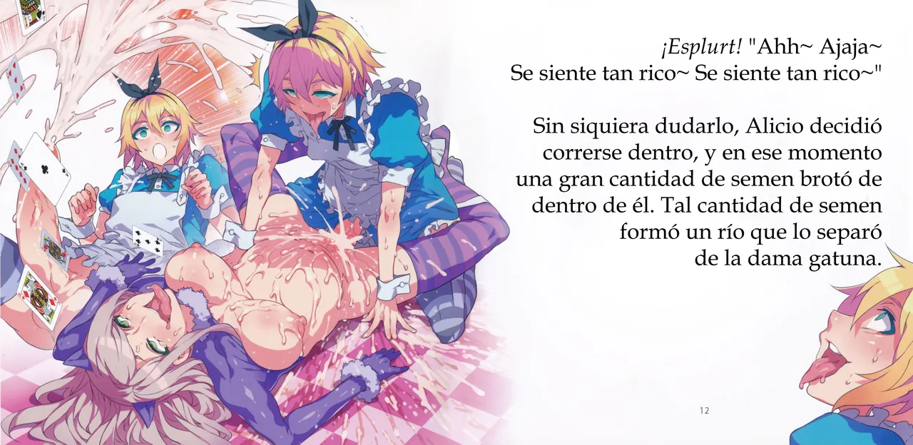 Yoiko no Sukebe Douwa Series 2 Fushidara na Kuni no Alice | Cuentos Infantiles para Niños Bien Puercos 2 ~Alicio en el País de las Macizorrillas~ page 7 full