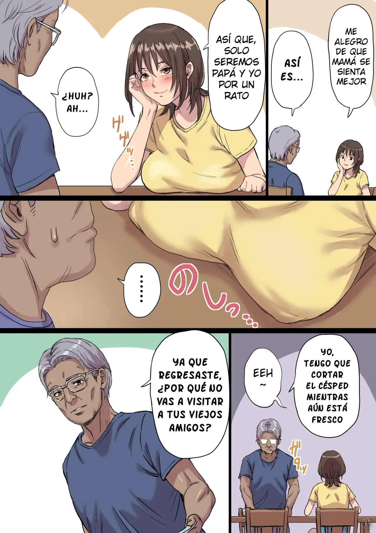 Bonyuu Shibori Papa no Koto ga Suki sugiru! Sango Kisei Musume｜¡Hija que Ama a su Papá, Quien le Exprime Leche Materna! Regresó a Casa Despues de Dar a Luz page 3 full