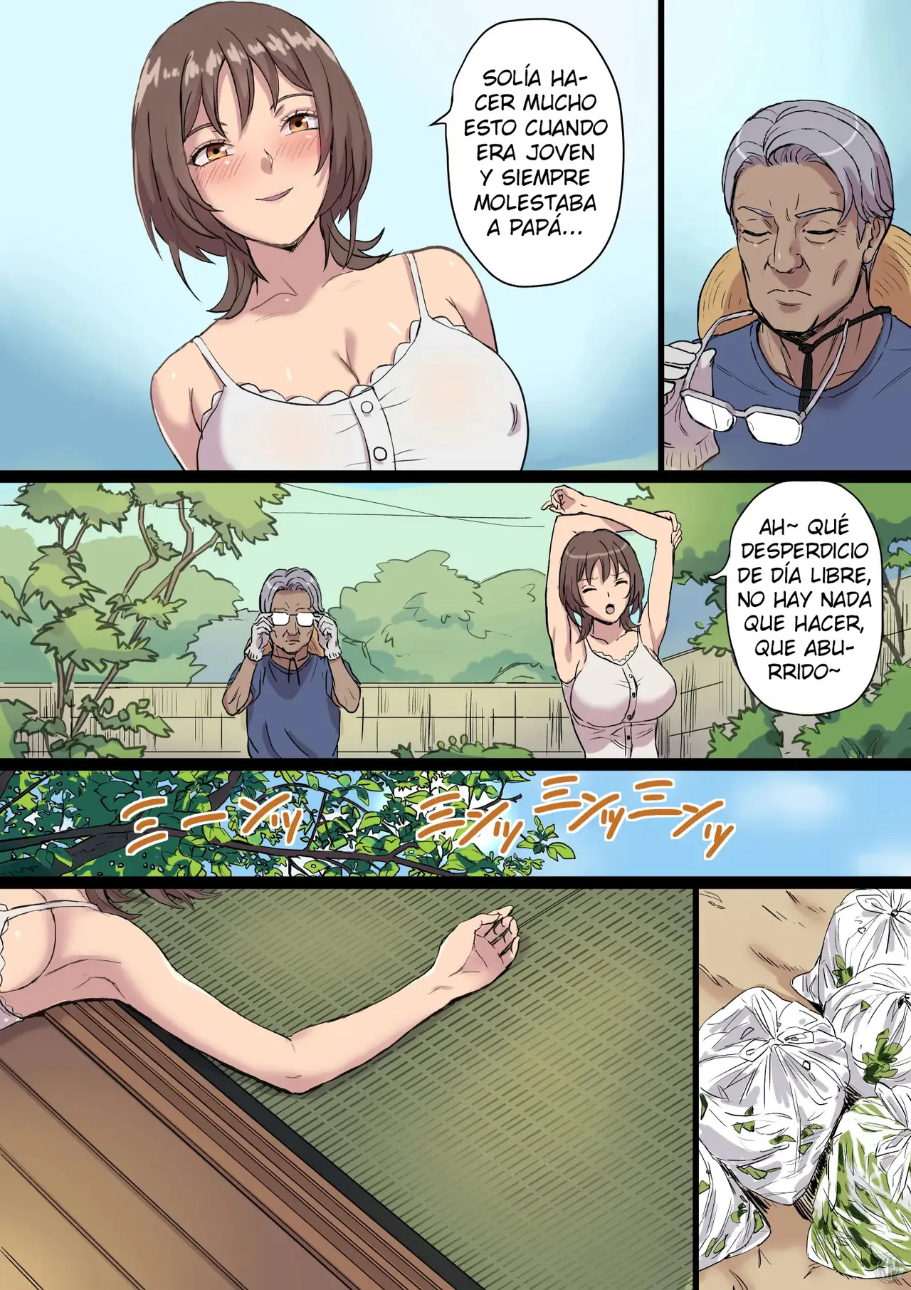 Bonyuu Shibori Papa no Koto ga Suki sugiru! Sango Kisei Musume｜¡Hija que Ama a su Papá, Quien le Exprime Leche Materna! Regresó a Casa Despues de Dar a Luz page 7 full