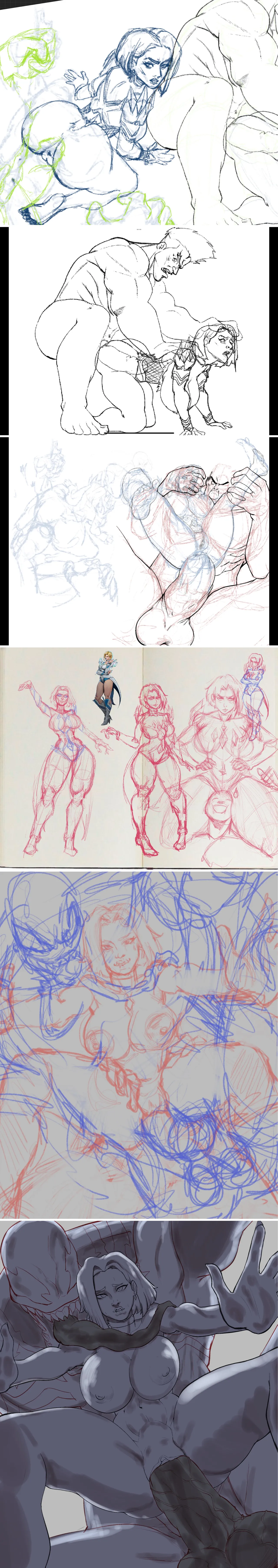 Hulk catches Emma backlining the heals! page 10 full