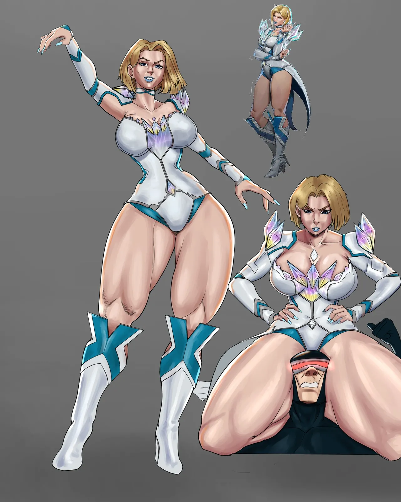 Hulk catches Emma backlining the heals! page 9 full