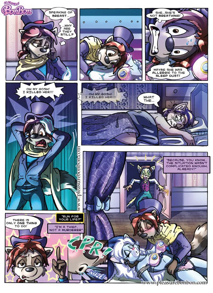 Raccoon Business - Issue #3: Rhapsody in Blue, 2nd Movment page 4 full