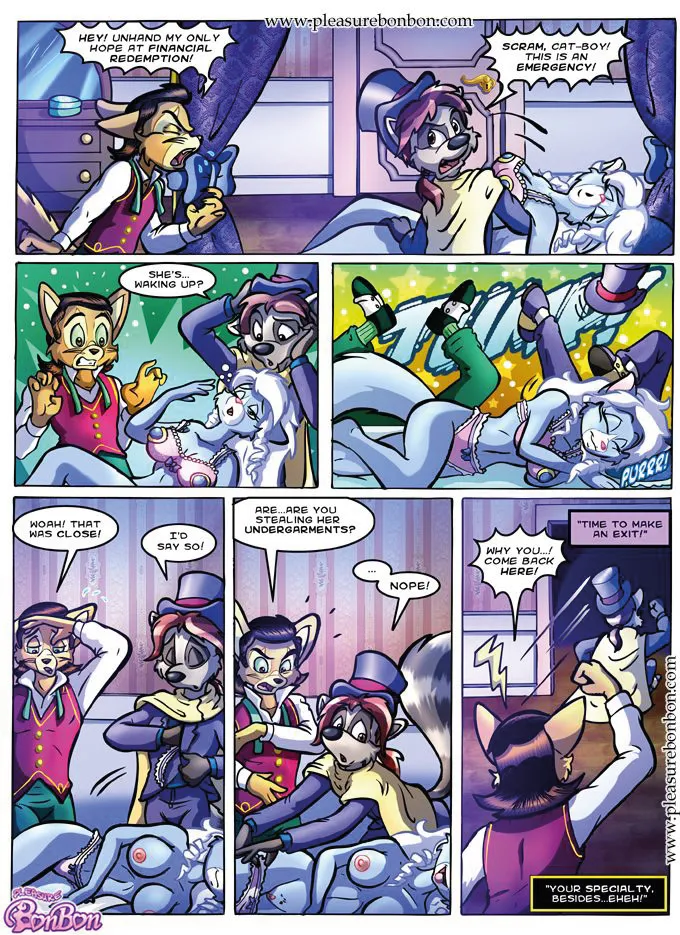 Raccoon Business - Issue #3: Rhapsody in Blue, 2nd Movment page 5 full